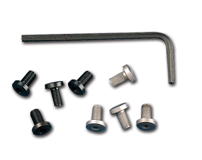 GRIP SCREWS HEX HEAD 4 STAINLESS WILSON COMBAT 1911 45ACP GRIP SCREWS HEX HEAD 4 STAINLESS WILSON COMBAT 1911 45ACP